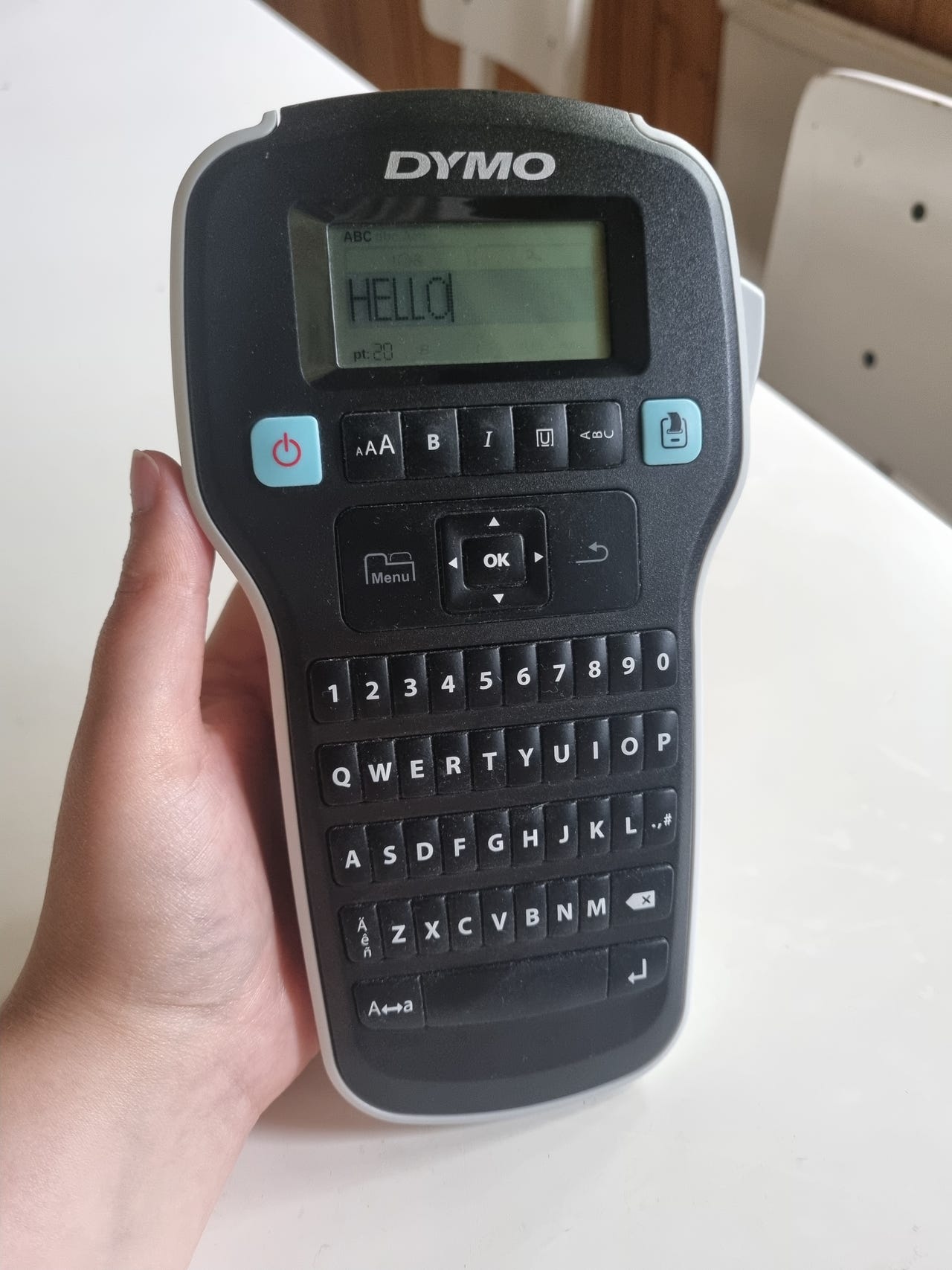 Dymo LabelManager 160 tarratulostin