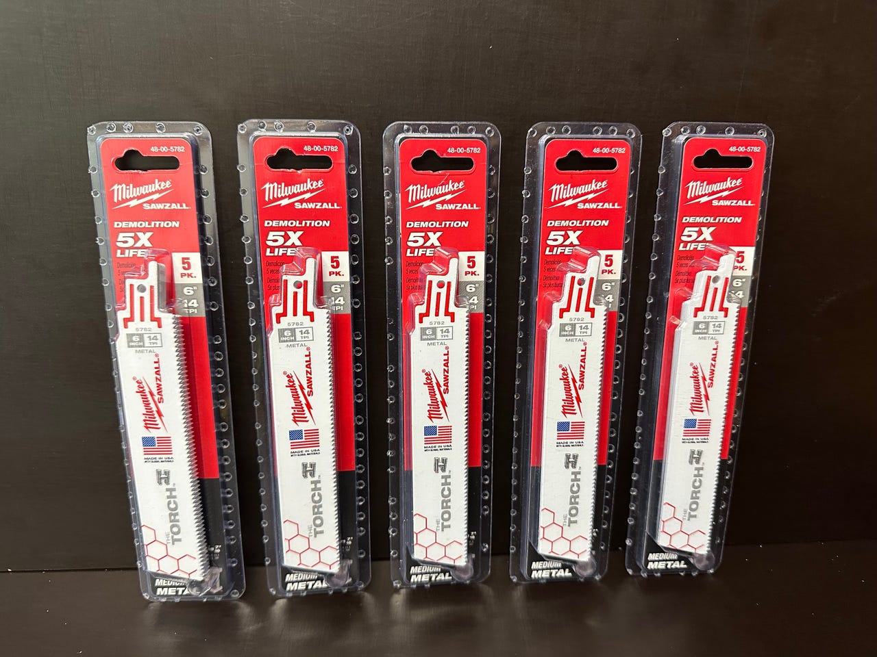 Milwaukee Torch puukkosahanterä 3-11mm metallikappaleille 25 kpl