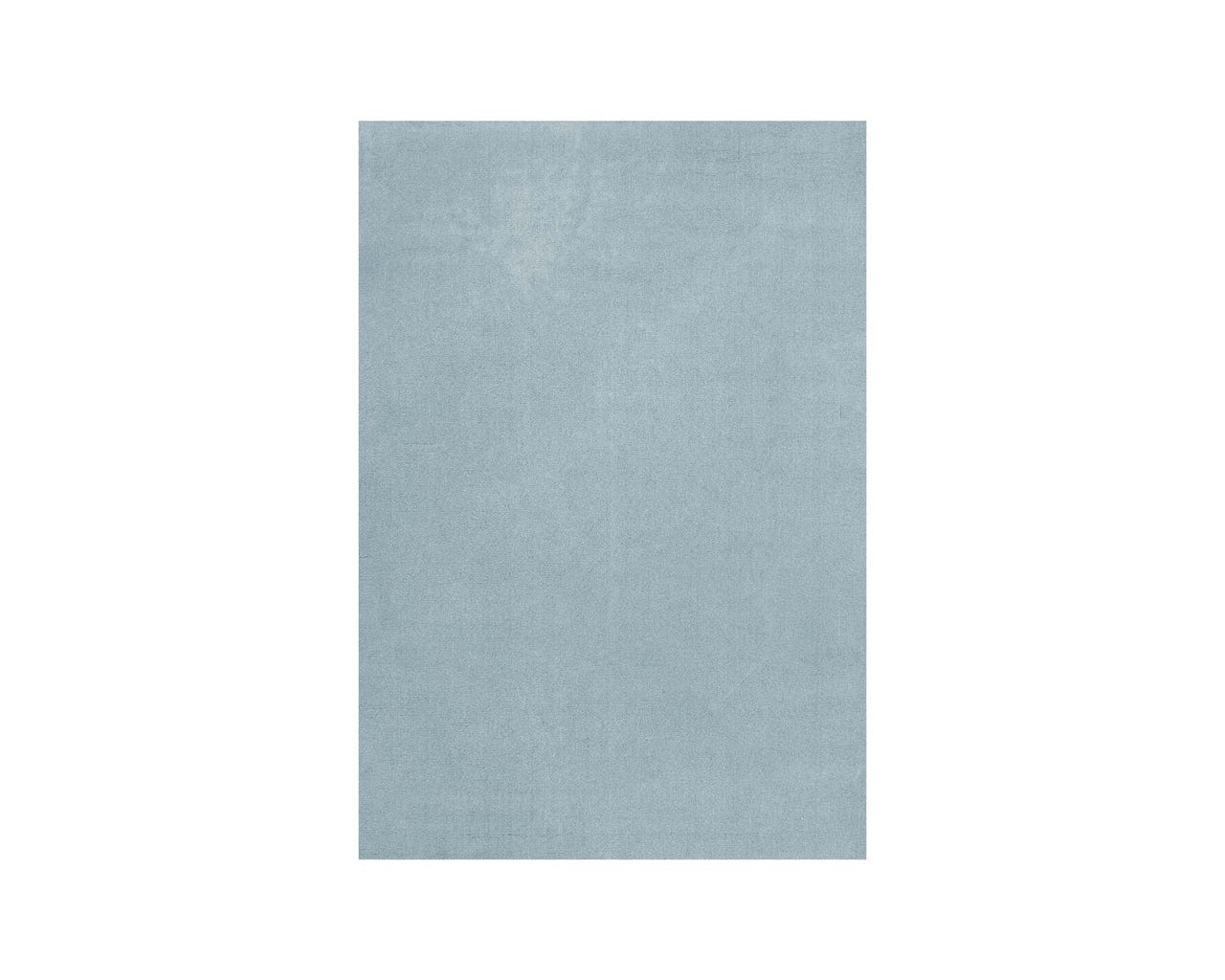 Layered Classic Solid Wool villamatto 300 x 400 cm Blue Clair