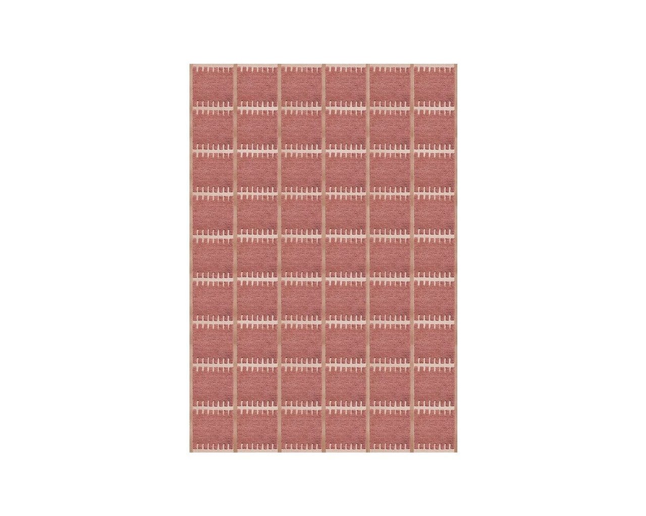 Layered Lilly villamatto 200 x 300 cm Claret Red