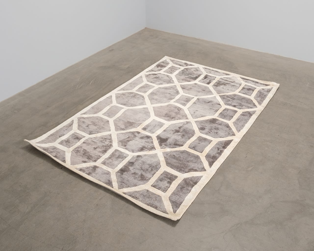 Layered Entrance matto 160 x 245  cm Elephant Gray