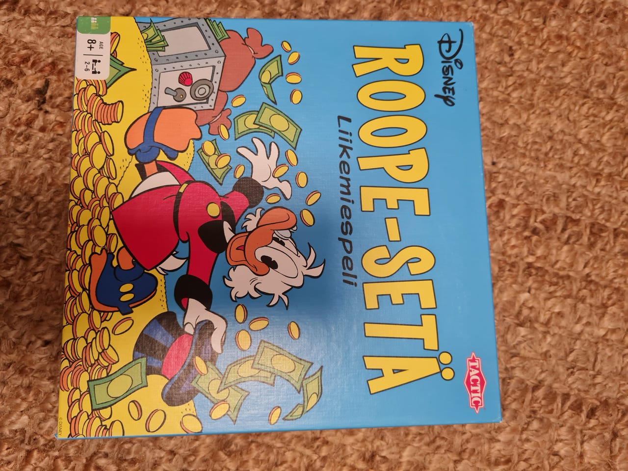 Disney Roope-setä Liikemiespeli lautapeli