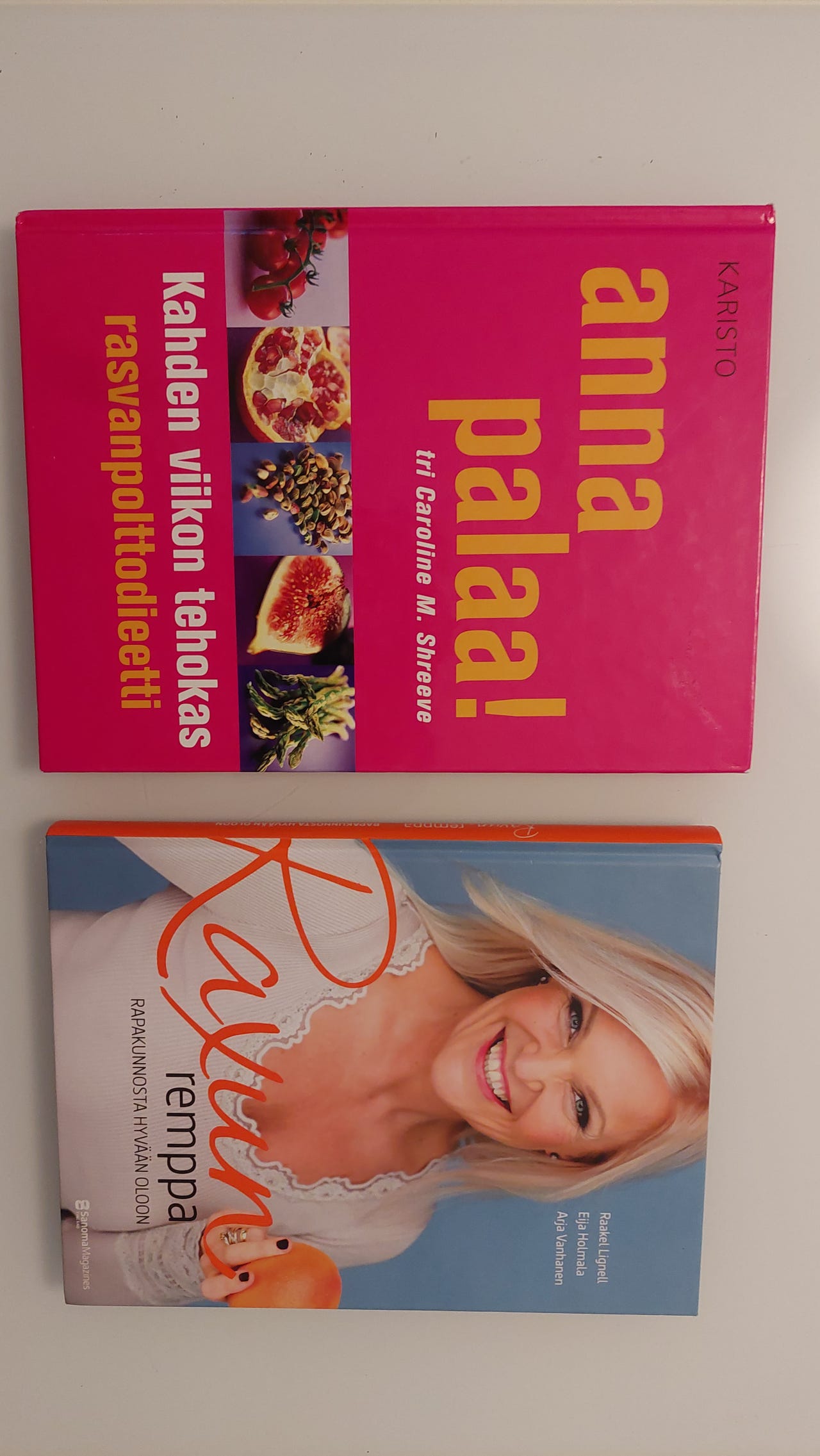 pikadieetti ja elämäntapamuutos-kirjat