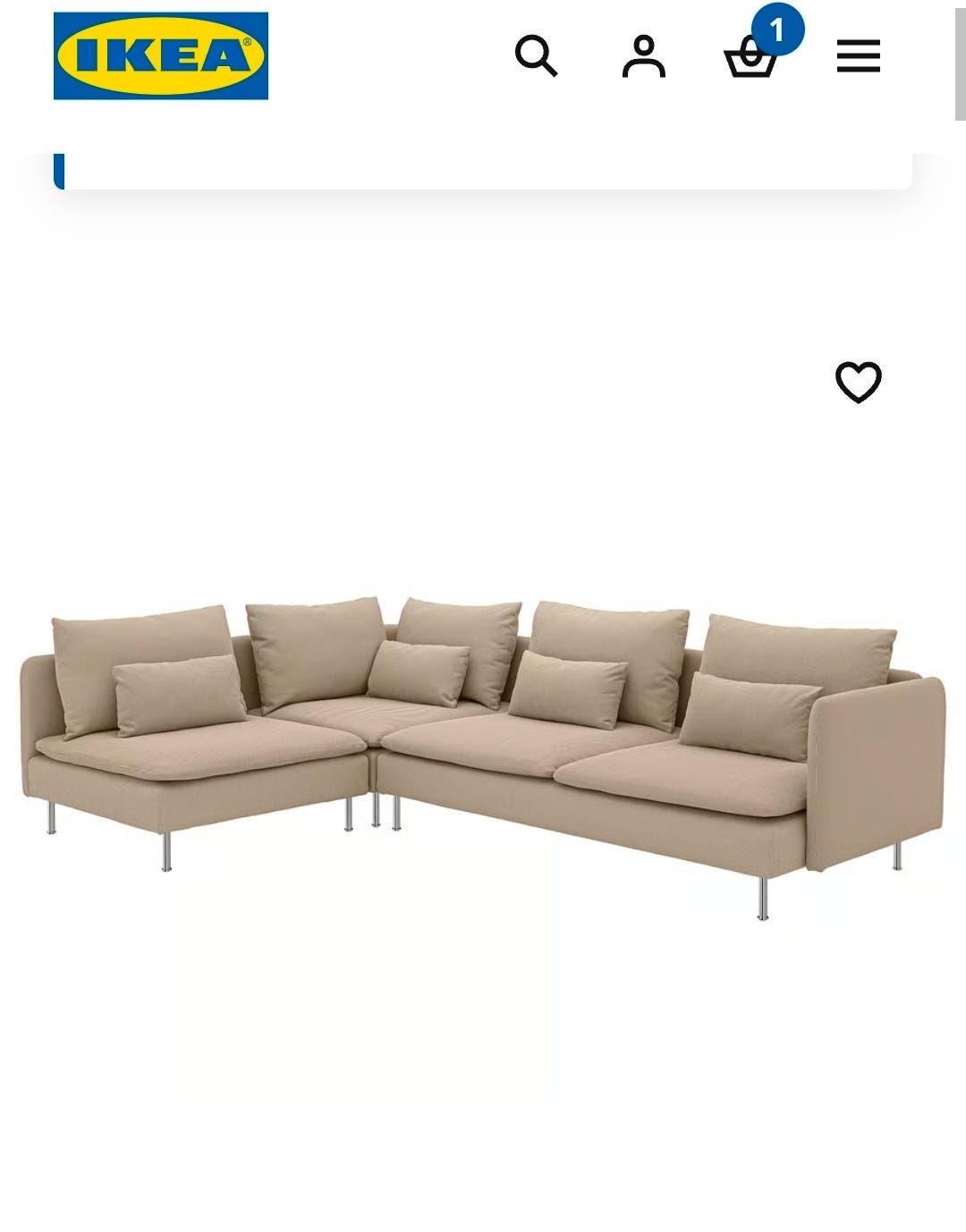 O: ikea söderhamn sohva avokulmalla