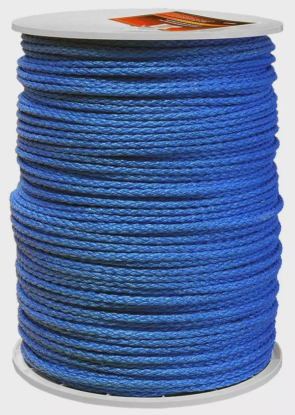 Köysi kela 8mm 10kg 450m punottu 940KG Pro narukela