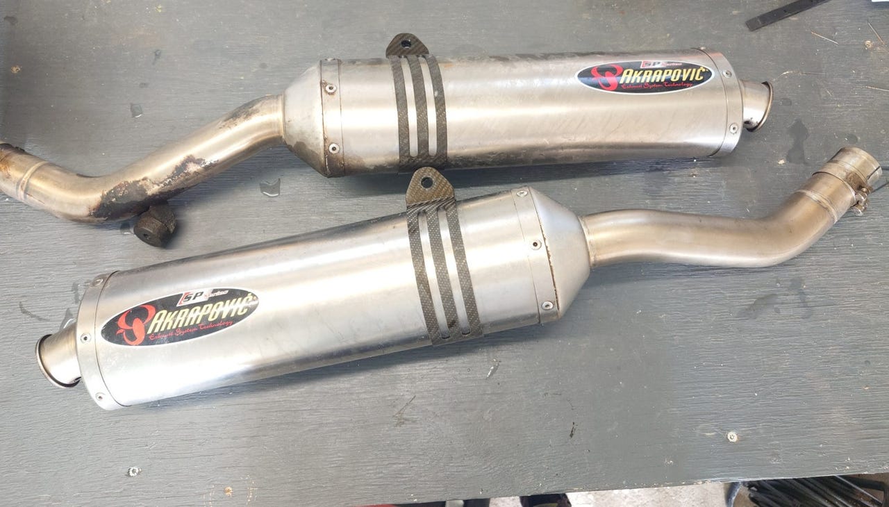 Akrapovic putki z1000