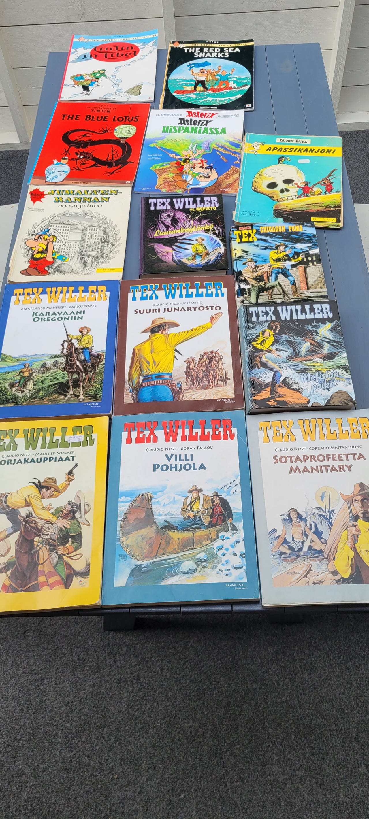Tex Willer ym. sarjakuvalehtiä