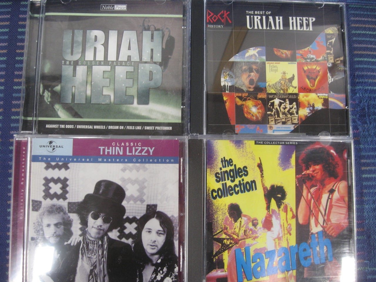Uriah Heep, Thin Lizzy, Nazareth, Van Morrison, Robert Plant, Jet