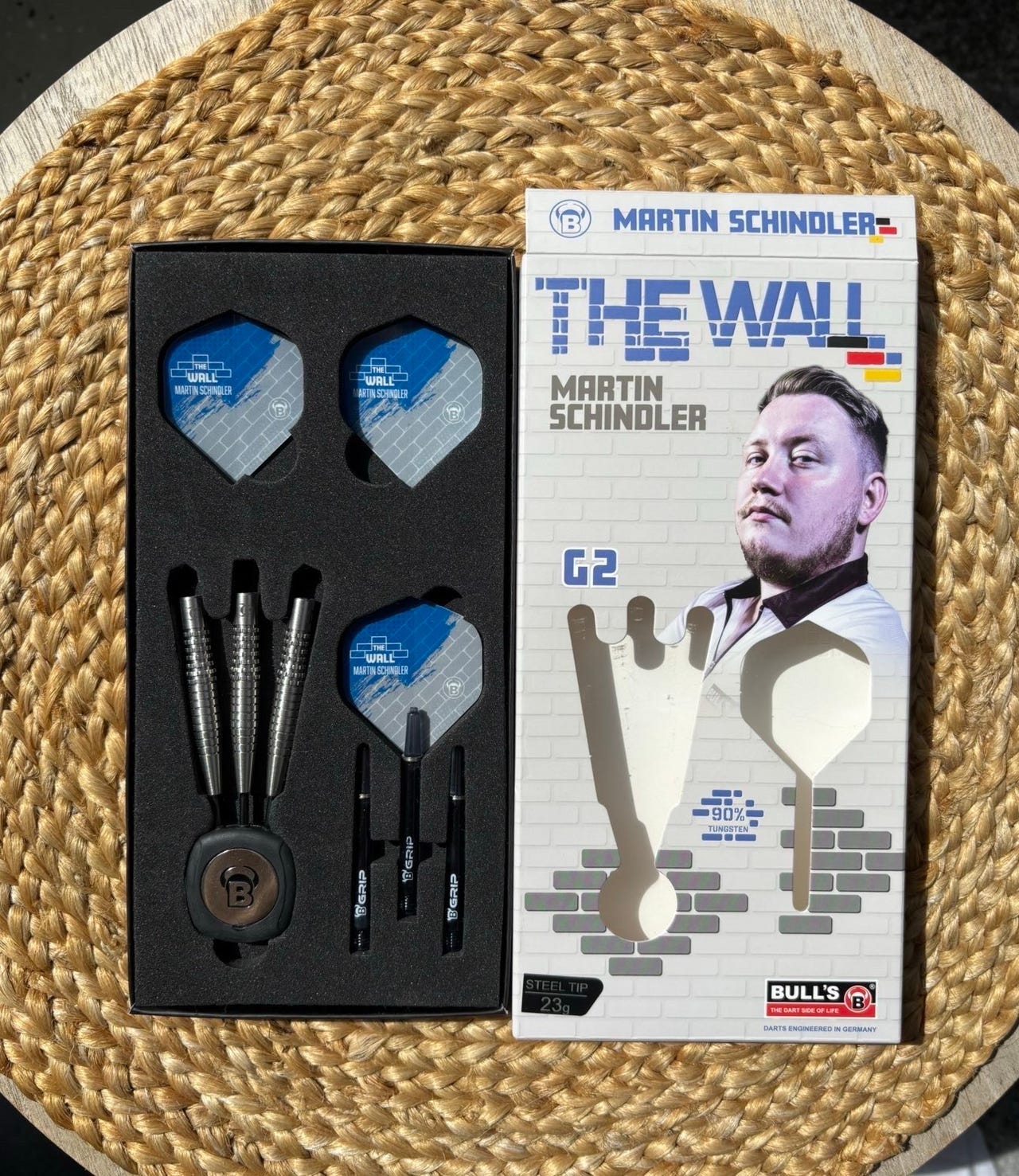 Bulls Martin Schindler The Wall G2 darts setti 23g | Tori