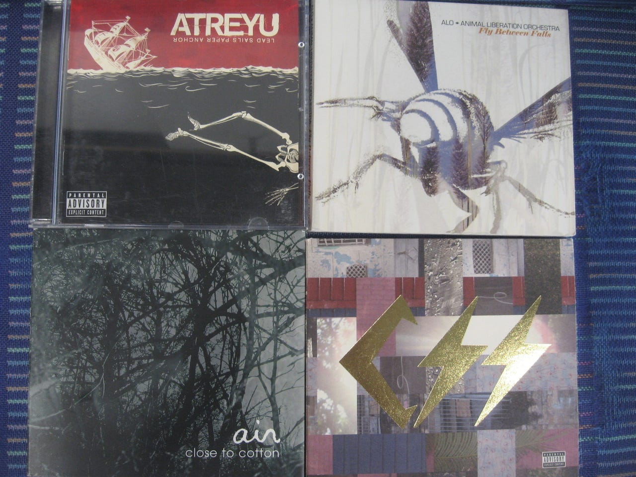 Atreyu, Ain, CSS, Emergency Bitter, Saybia, Afterimage, Threaf Si
