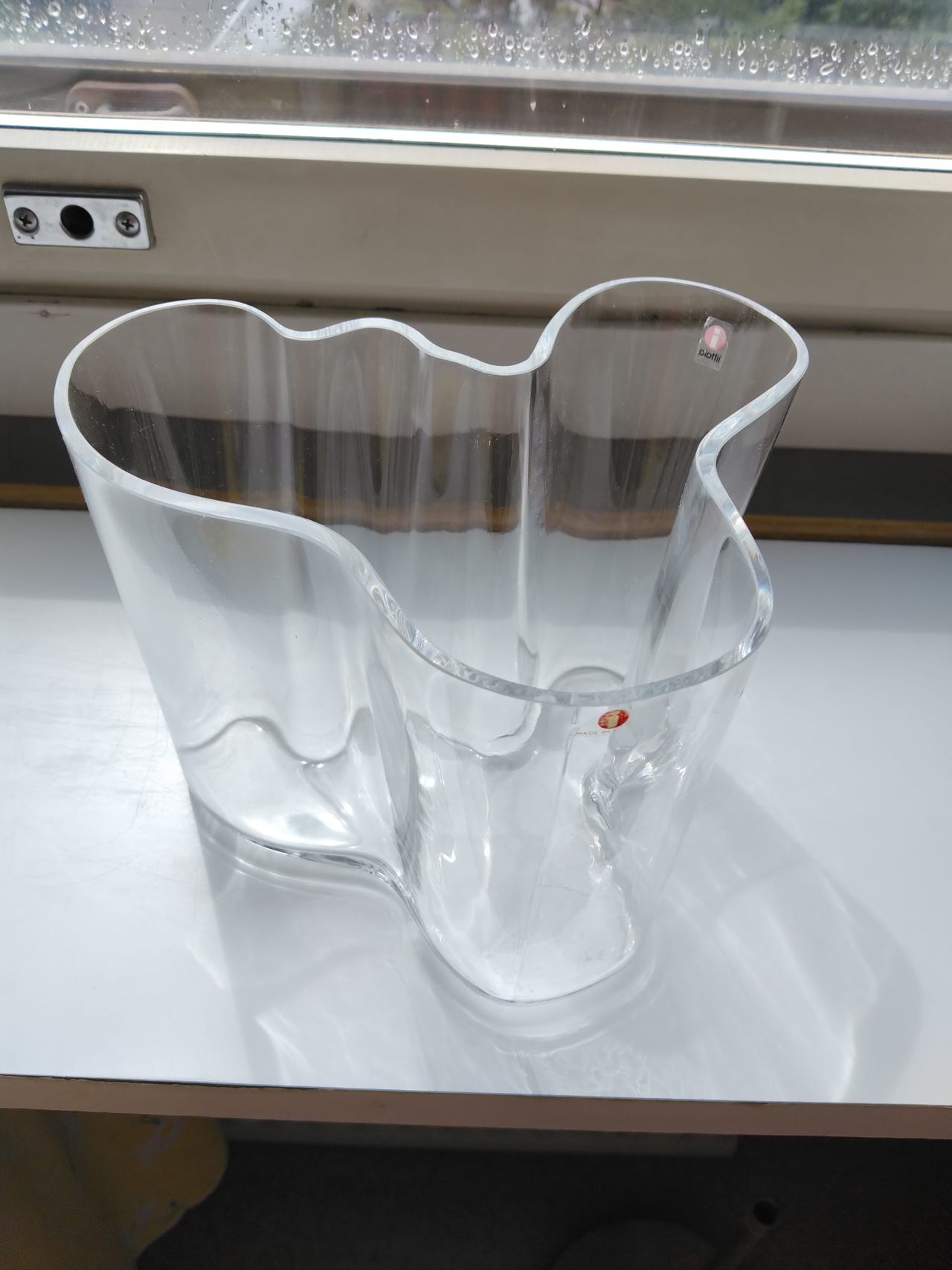 Iittala Aalto maljakko kirkas