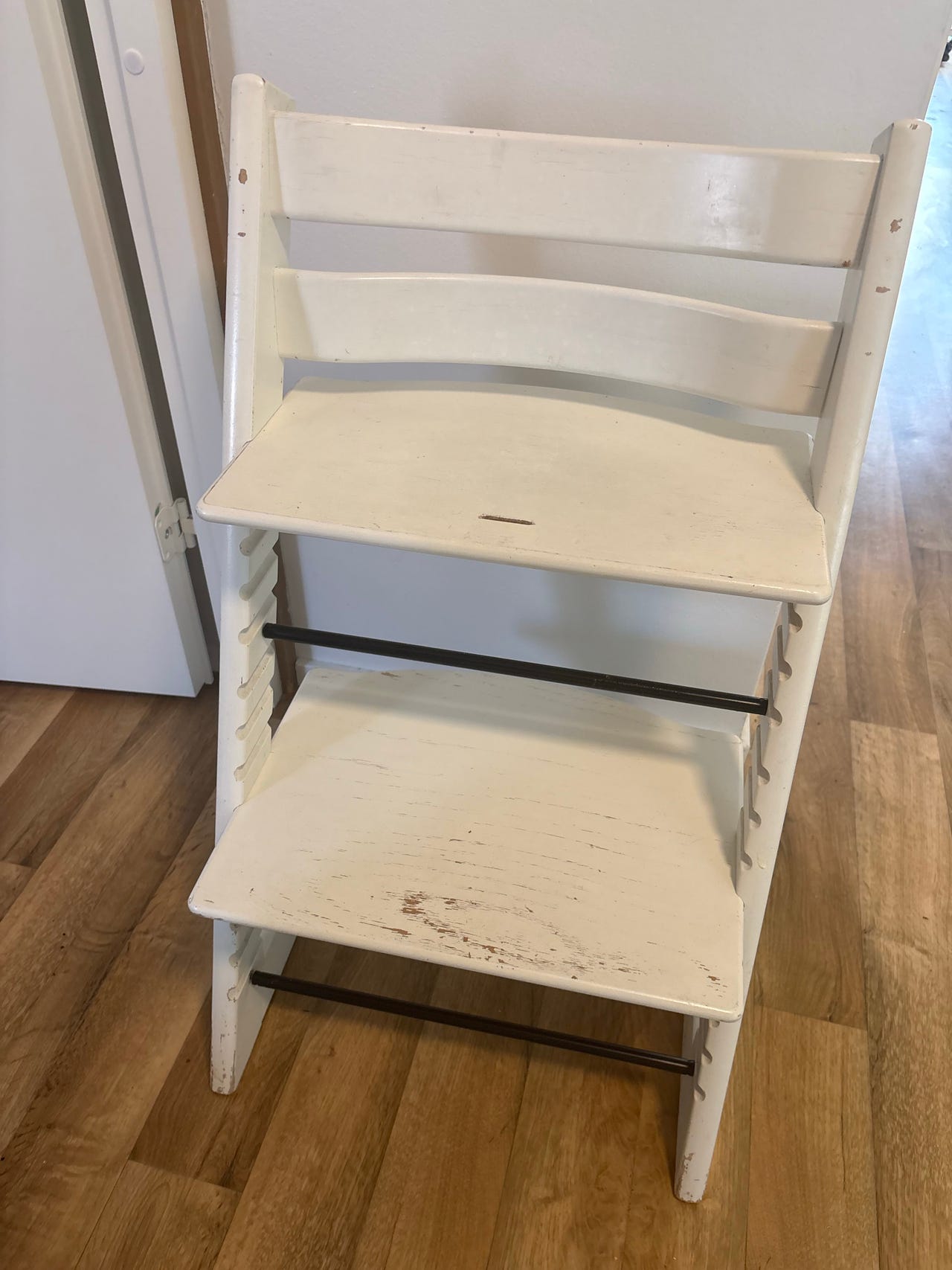 Stokke Tripp Trapp lasten tuoli valkoinen
