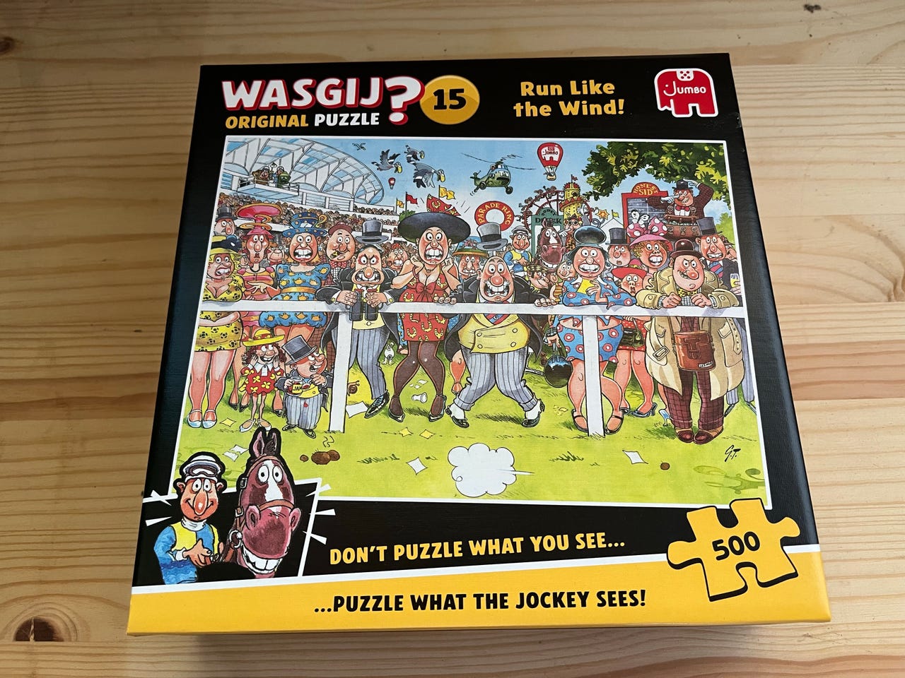 Wasgij? Original 15 Run Like the Wind! palapeli 500 palaa