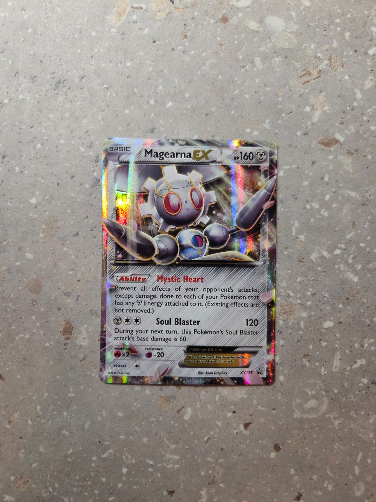 magearna ex pokemon card price 120/193}Magearna (Energy Mirror) Ability Mystic Heart Prevent all effects of your opponents attacks 2016 Pokemon XY Steam Siege