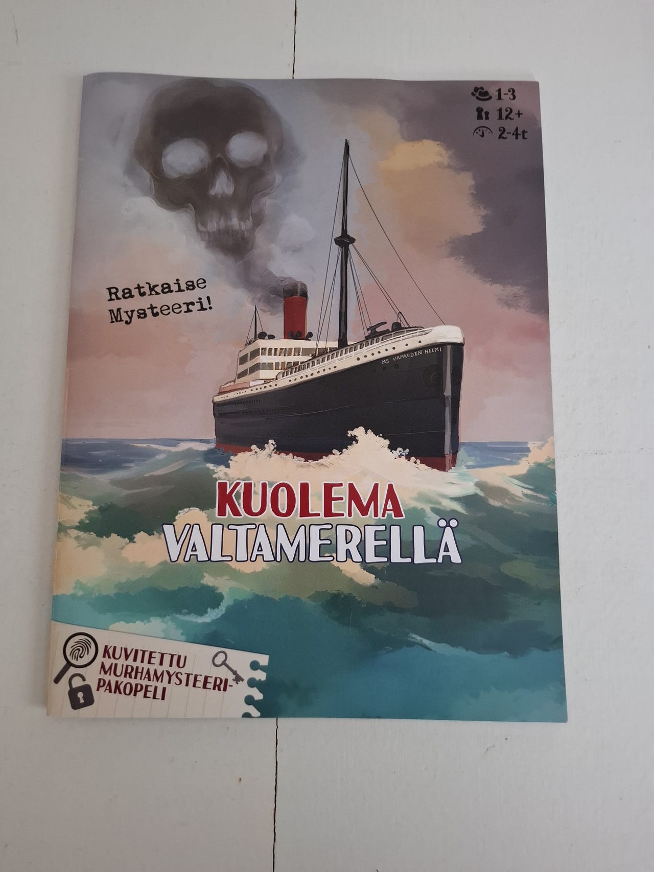 Kuolema valtamerellä -pakopeli