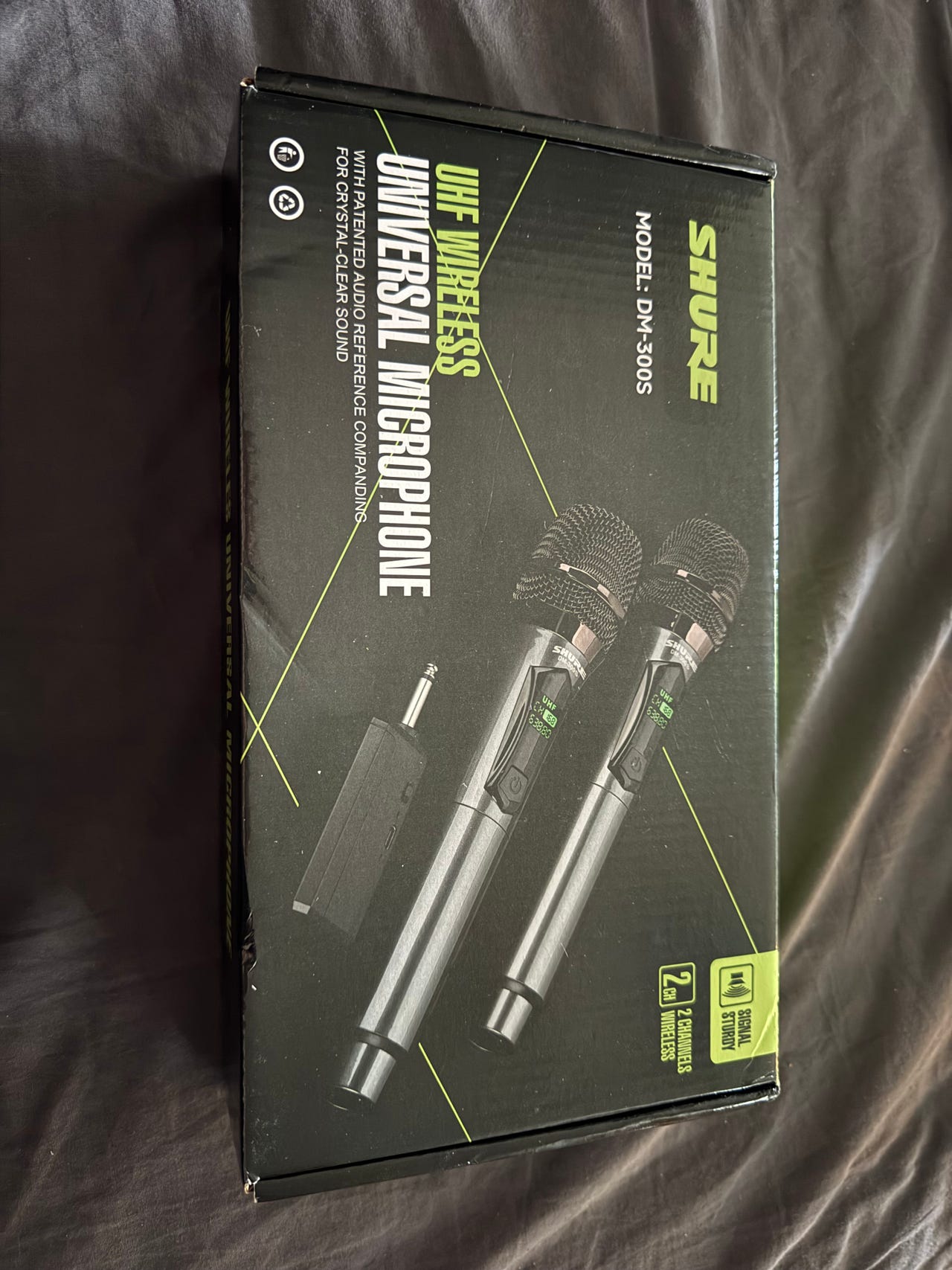 Shure langaton mikrofoni