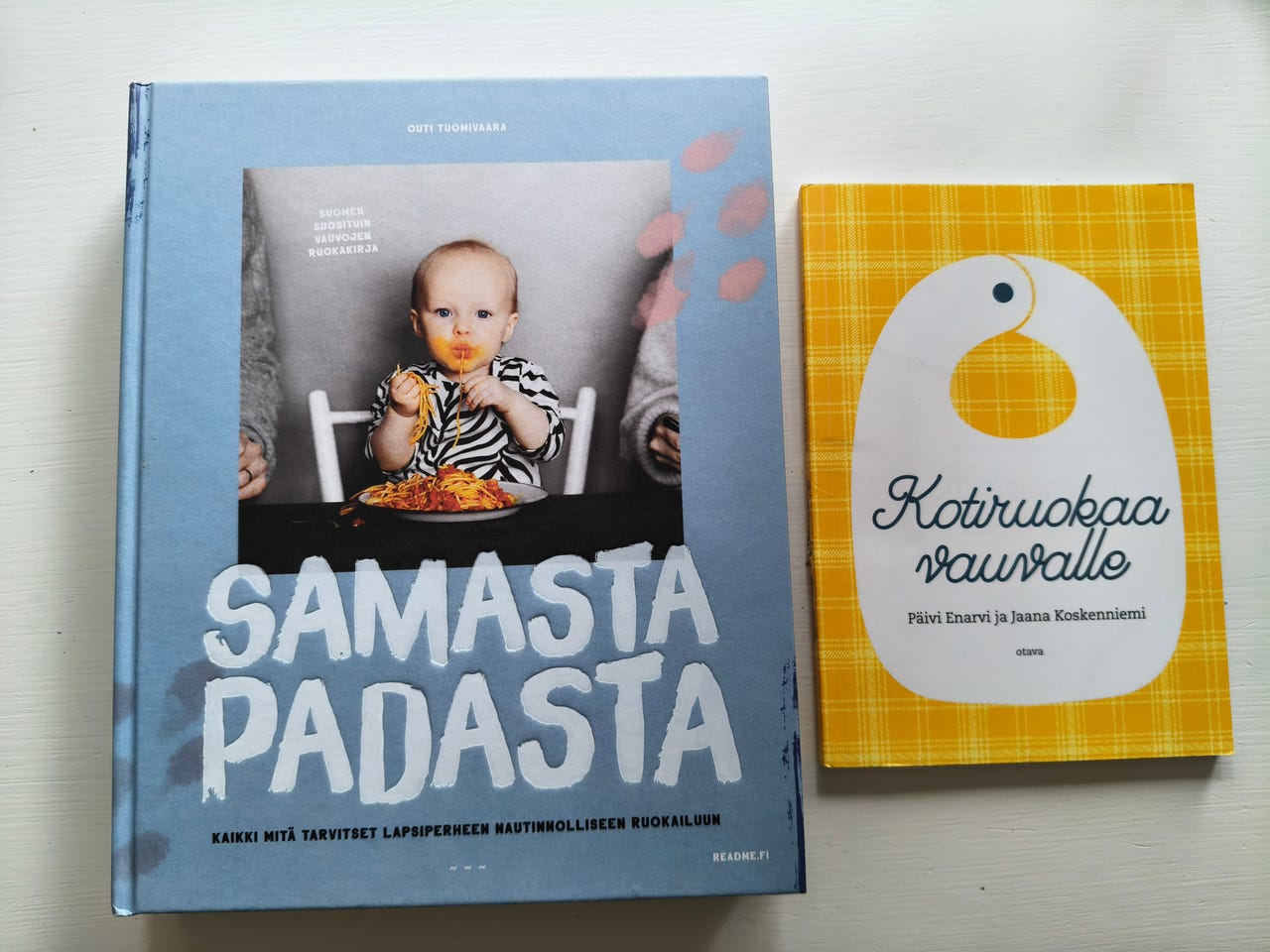 Samasta padasta ja kotiruokaa vauvalle