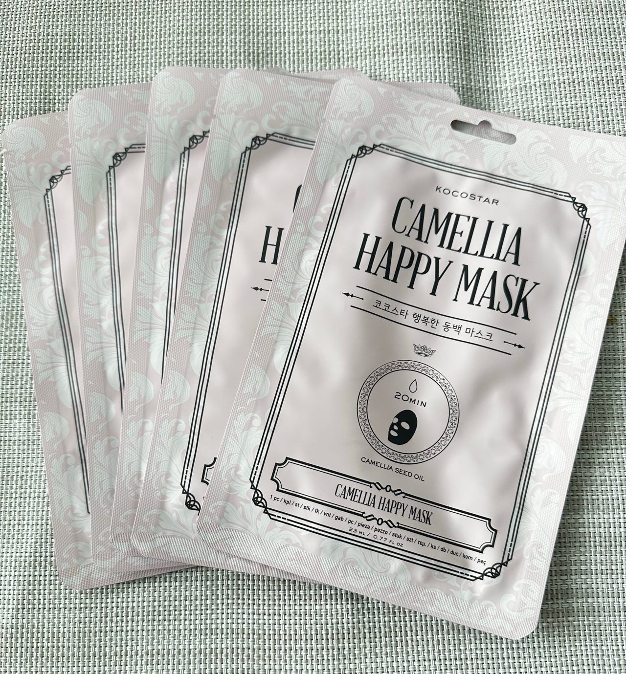 Camellia Happy Mask kasvonaamiot