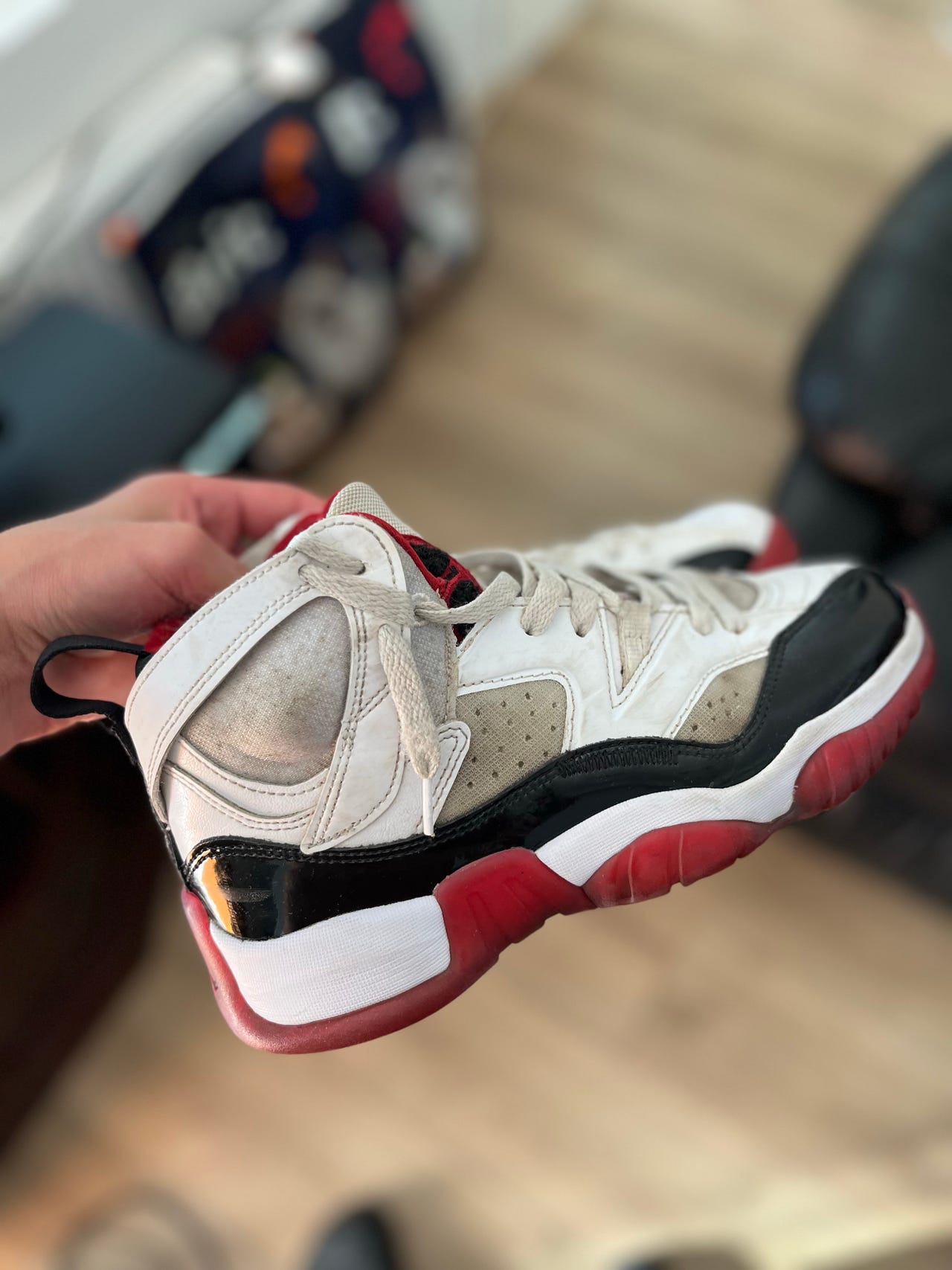 Nike Air Jordan tennarit koko 38,5
