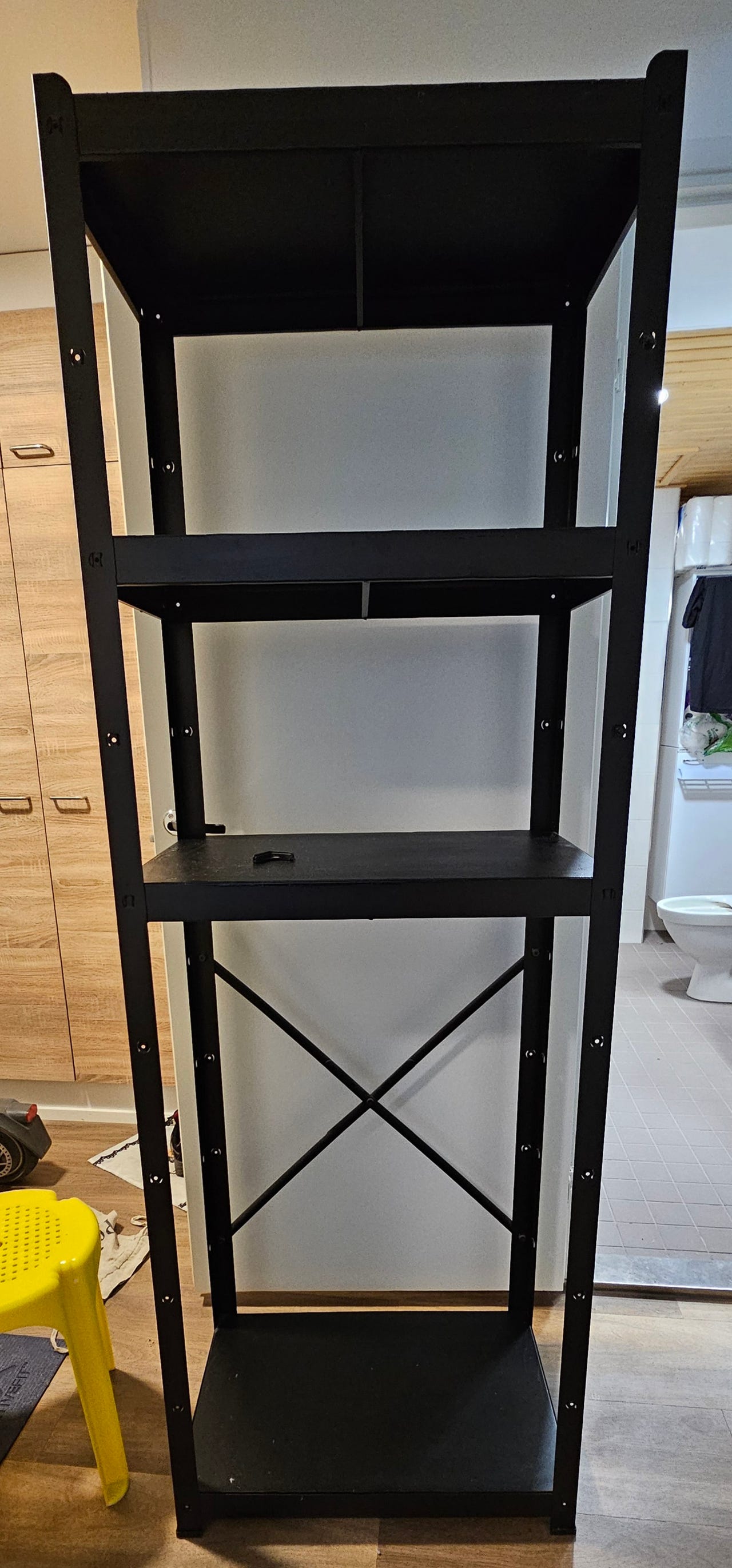 Ikea Hylly Bror , musta