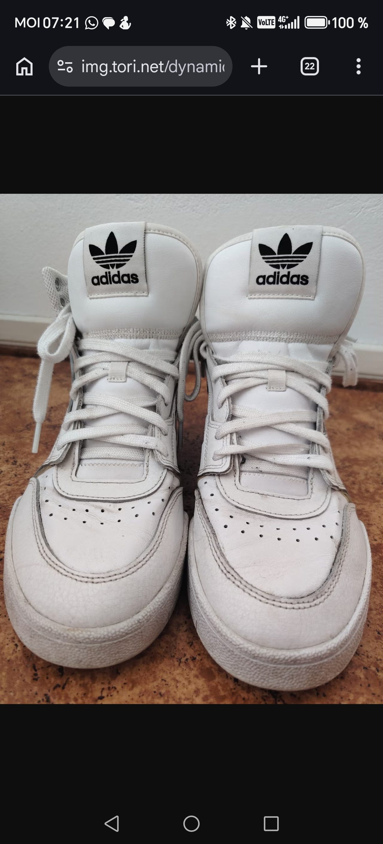 Adidas drop step kengät