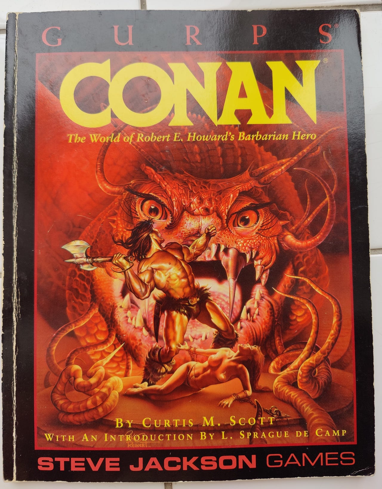 GURPS Conan (1989) -roolipelikirja (TTRPG)
