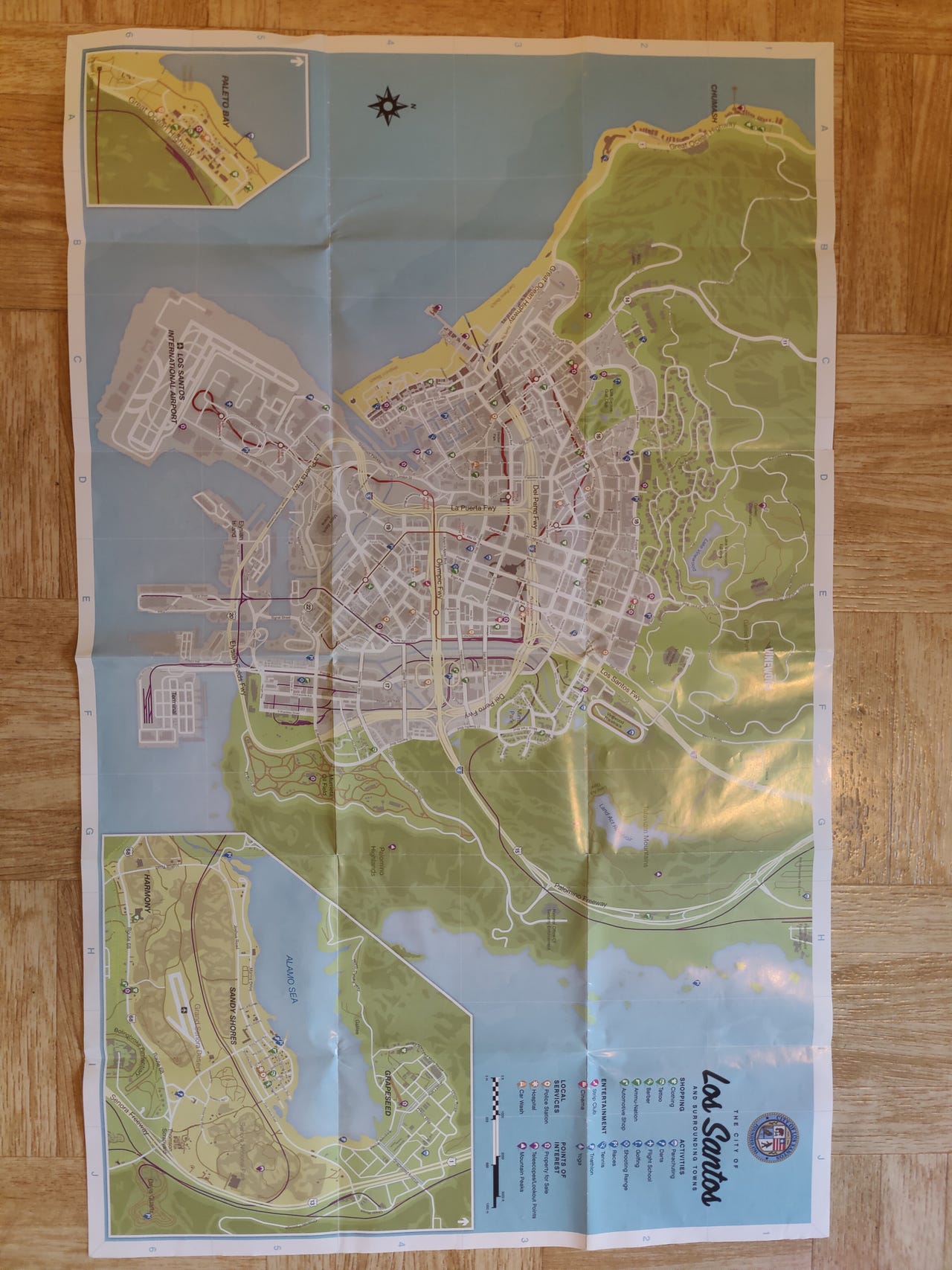 GTA V kartta