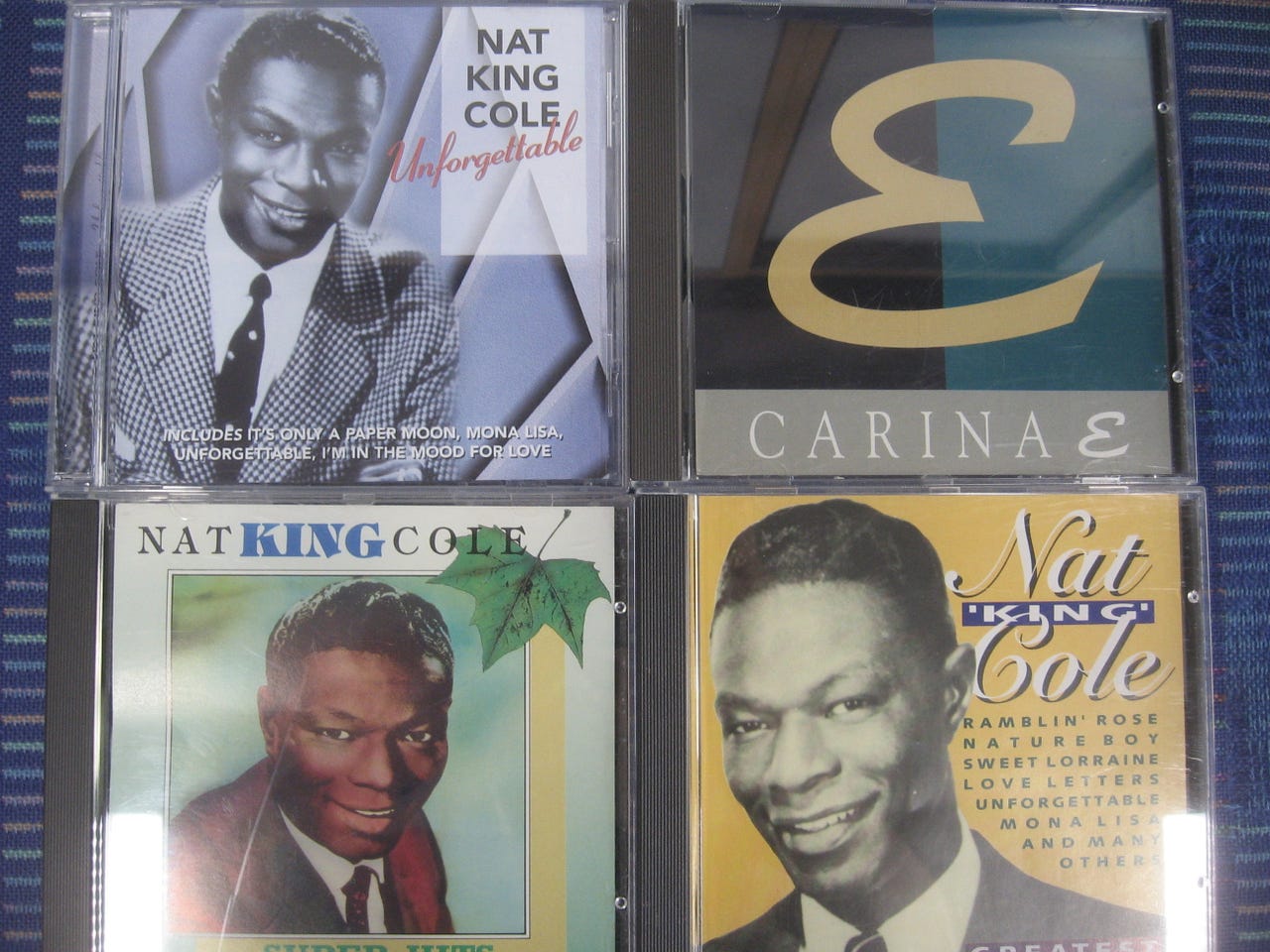 Nat King Cole, Cat Stevens, Jim Reeves, Lobo, Harry Nilsson, Neil Diamond