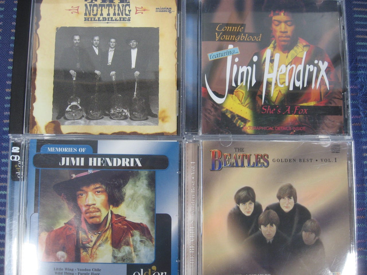 The Notting Hillbillies, Lonnie Youngblood, Teddy Pendergrass ja kokoelmia