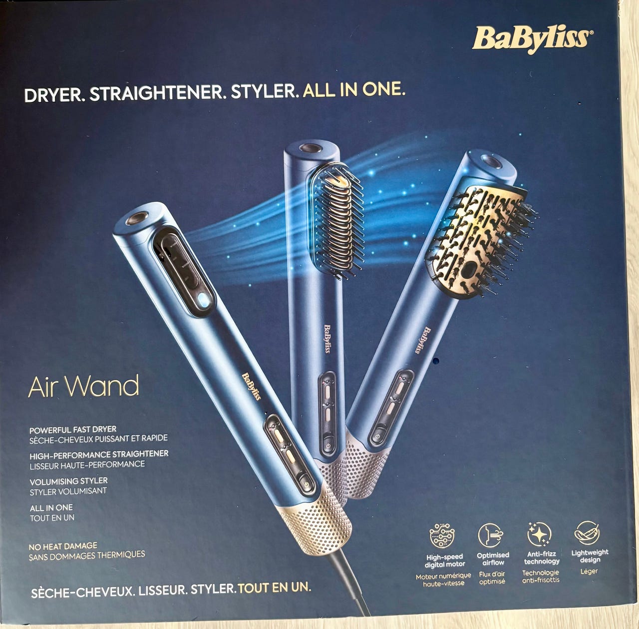 BaByliss Air Wand hiustenkuivain ja muotoilulaite