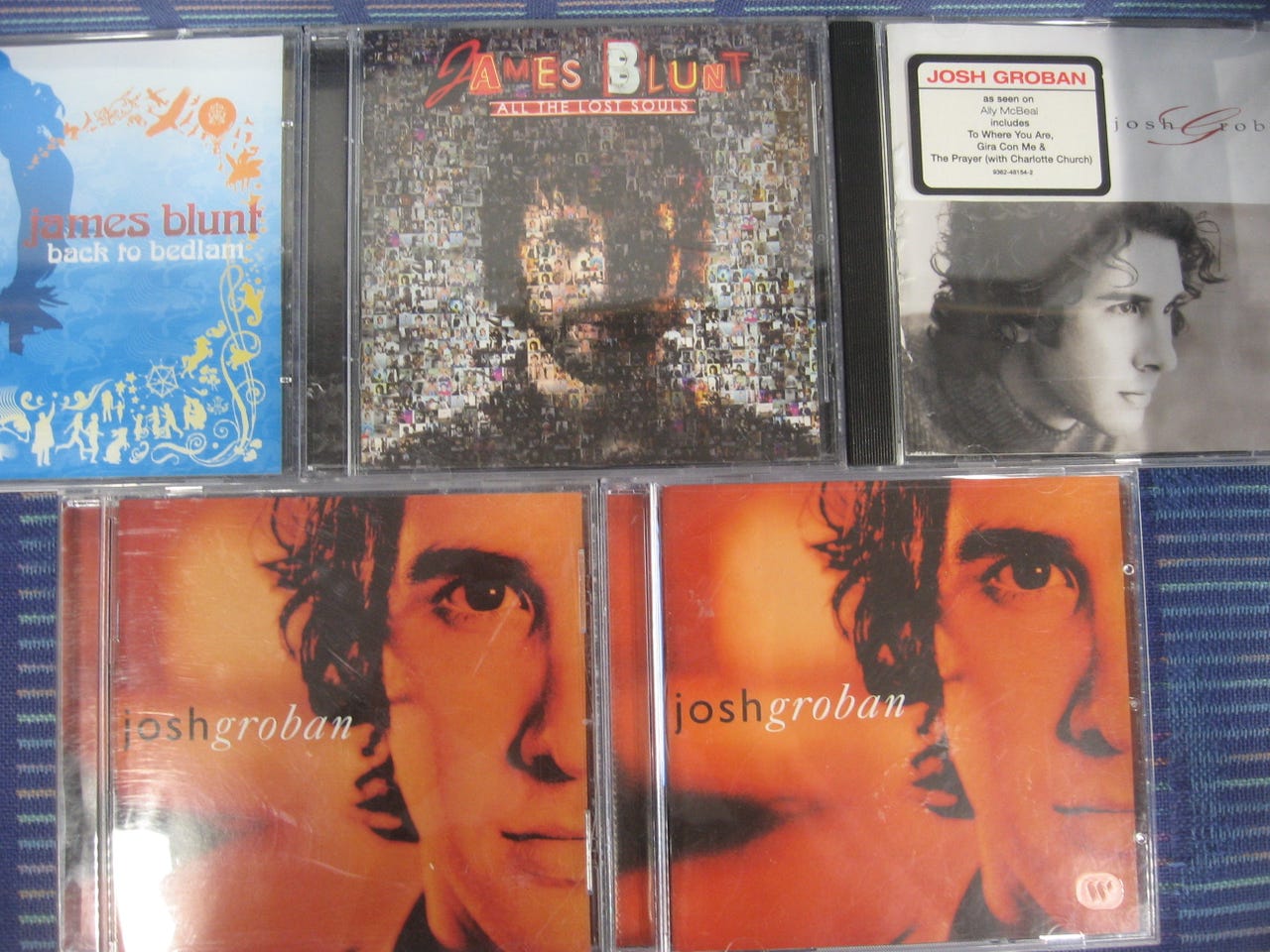 James Blunt, Josh Groban, Jamie Cullum, Sean Kingston, Adam Lambe