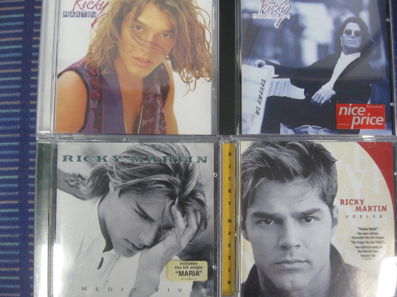 Ricky Martin, Juanes, Marc Anthony, Luis Fonsi, Alex Ubago