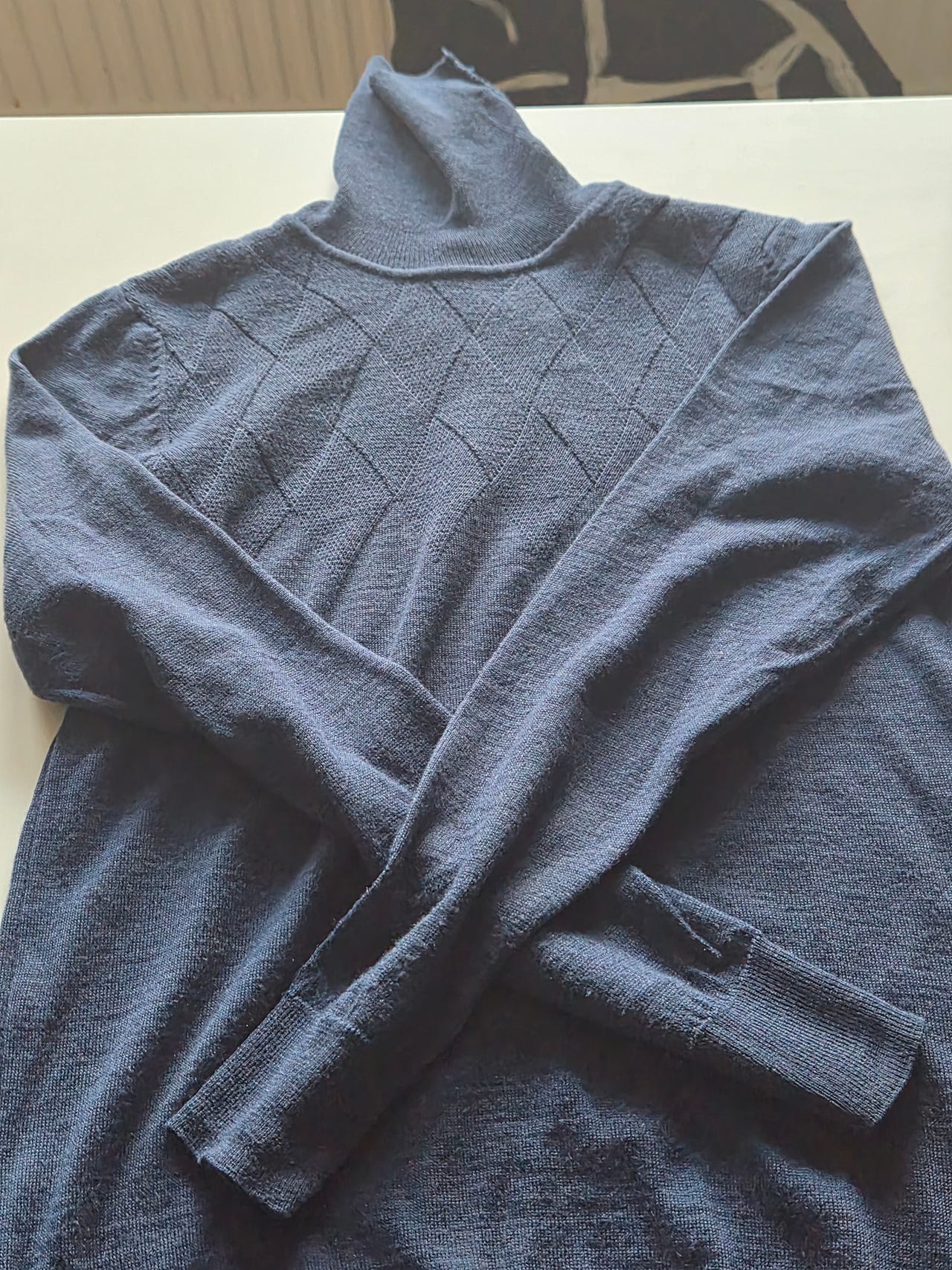 High Neck wool light sweater