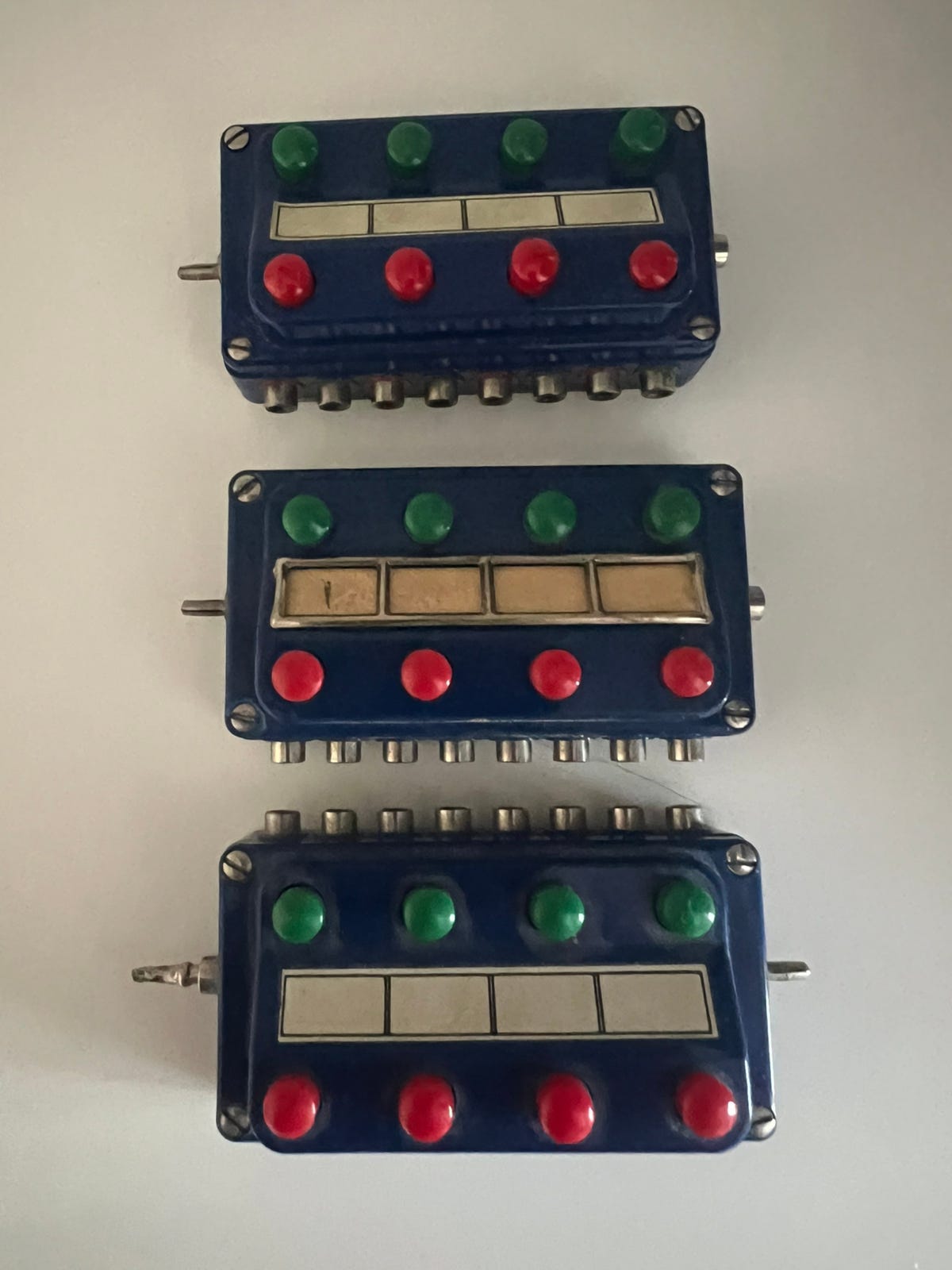 Märklin ohjauspaneeli 3 kpl