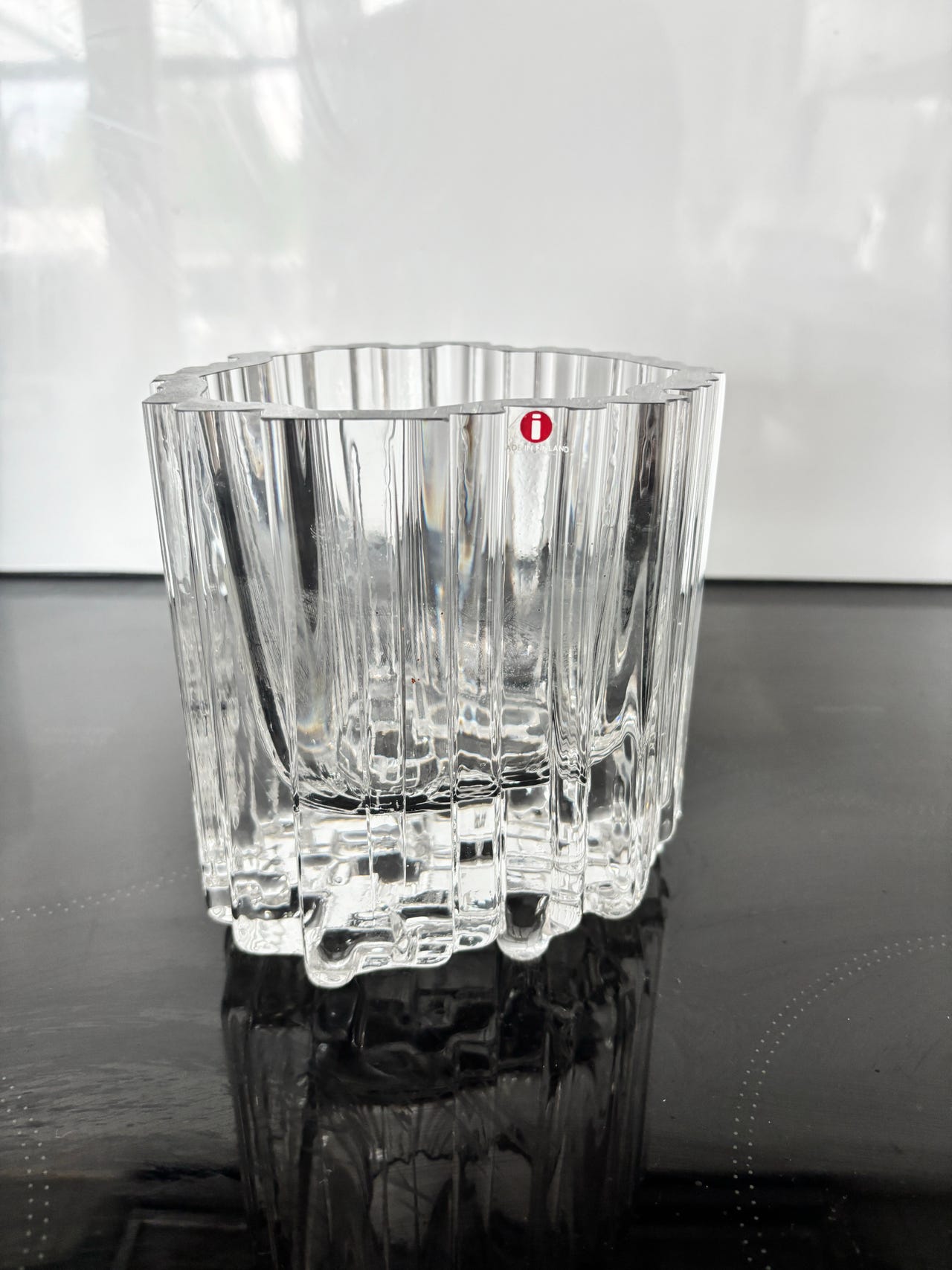 Iittala Arkadia-maljakko Tapio Wirkkala