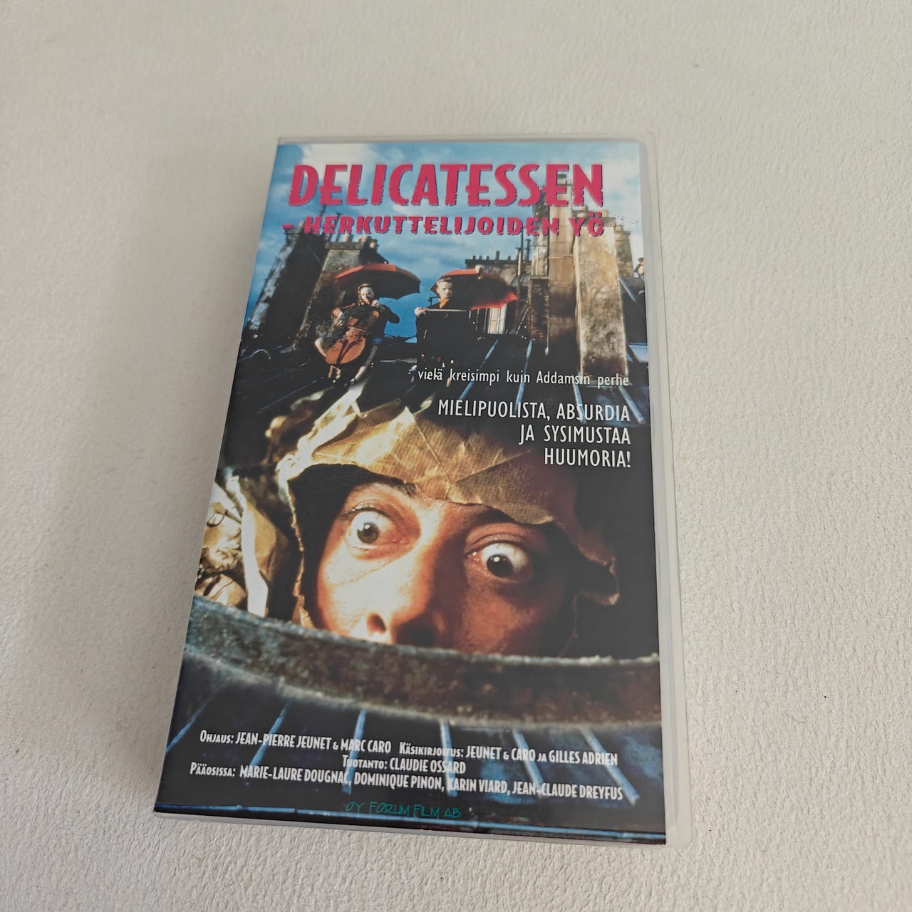 Delicatessen Herkuttelijoiden yö VHS (Kasetti muoveissa)