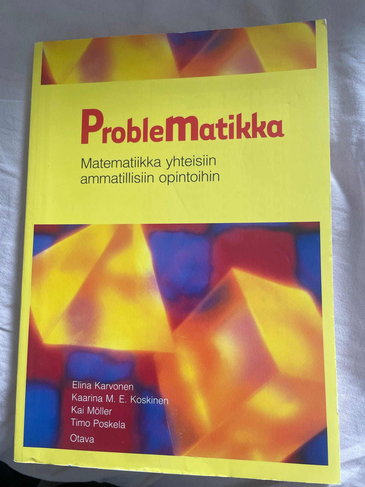 Problematikka matematiikan oppikirja Otava