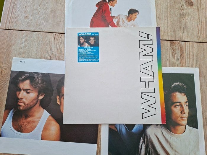 Wham! - Useita taiteilijoita - The Final (1986 first EU pressing)