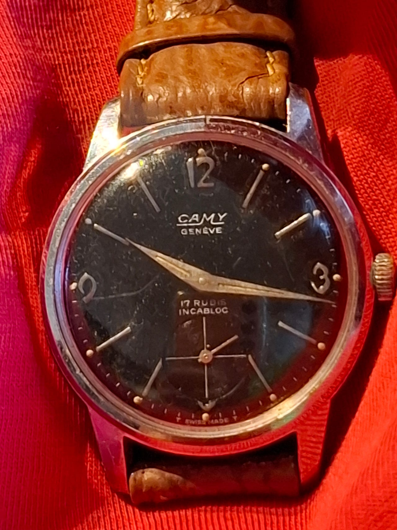 Camy Geneve Wehrmachtswerk 17 Rubin. 1950-1960 (hki)