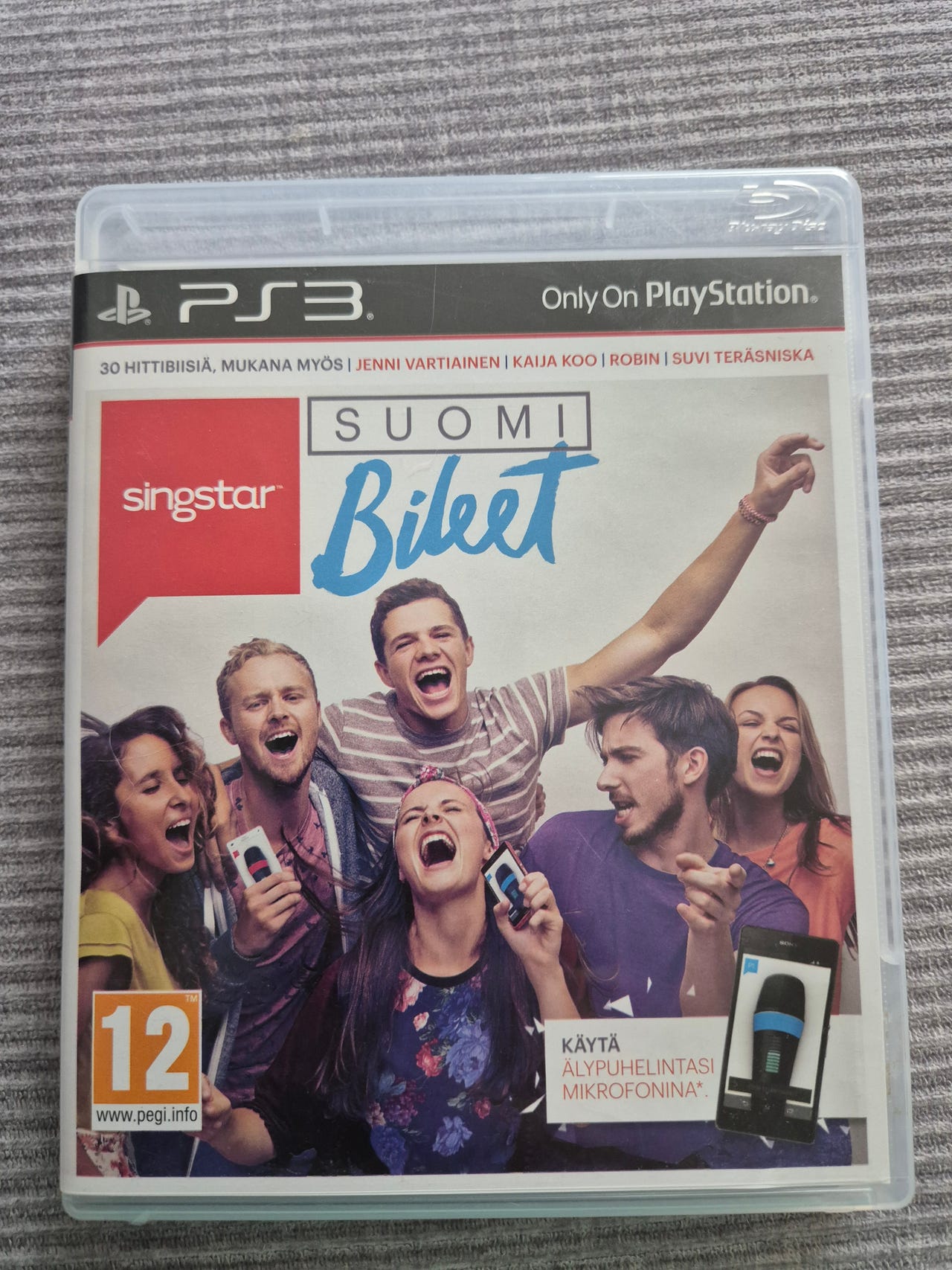 SingStar SuomiBileet PS3, CIB