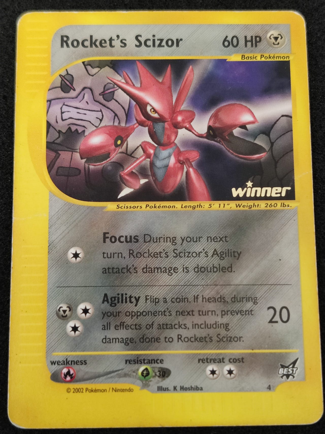 Rocket’s Scizor (Winner)