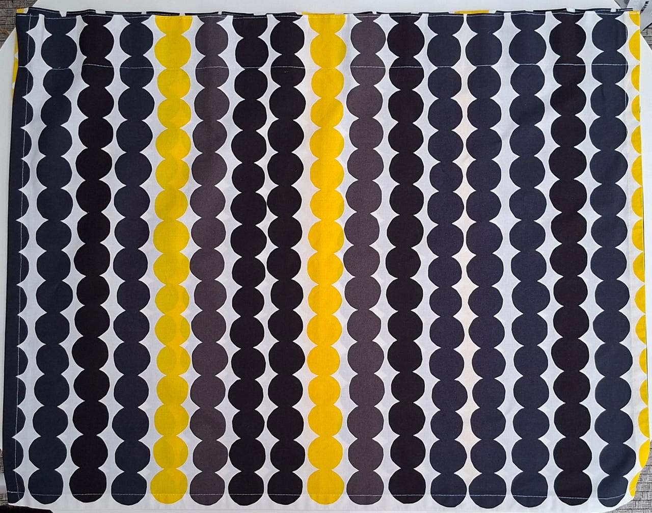 Marimekko Räsymatto -kappaverho 82,5 × 66 cm – Maija Louekari, 20