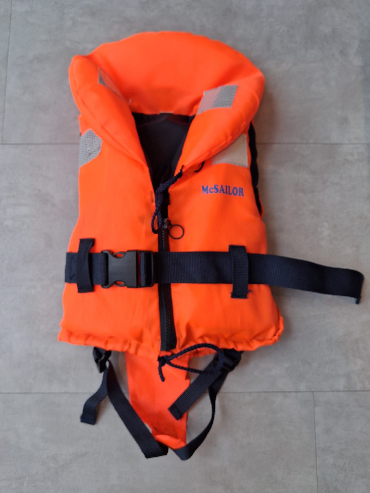 McSailor lasten pelastusliivi 3–15 kg oranssi