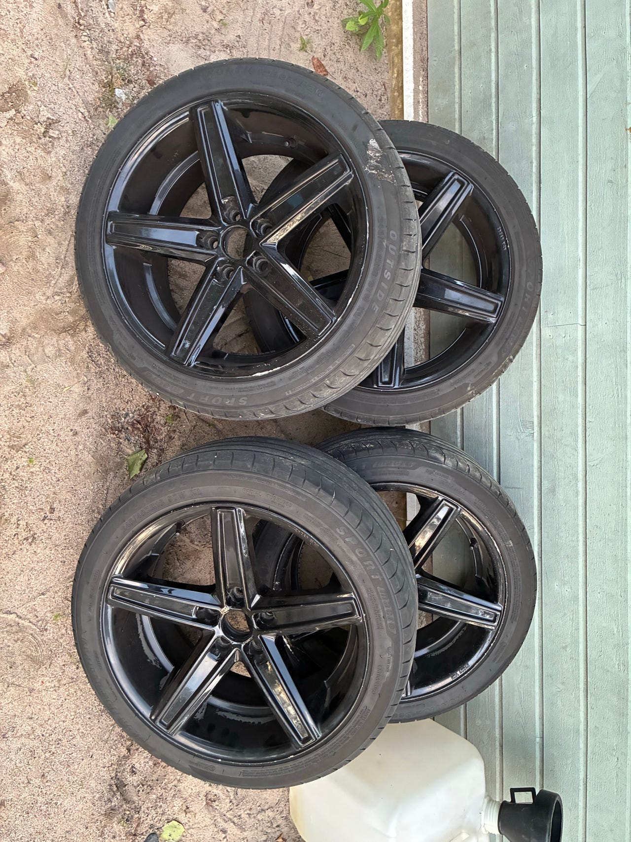 18” vanteet ok renkailla