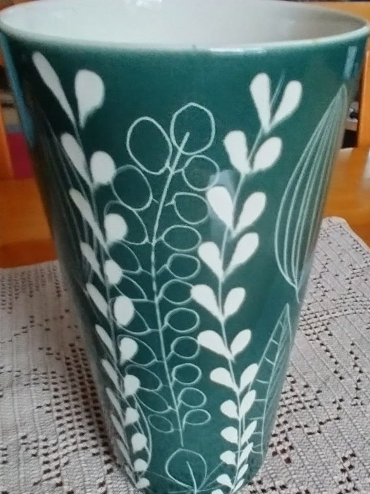Arabia siena maljakko 21cm