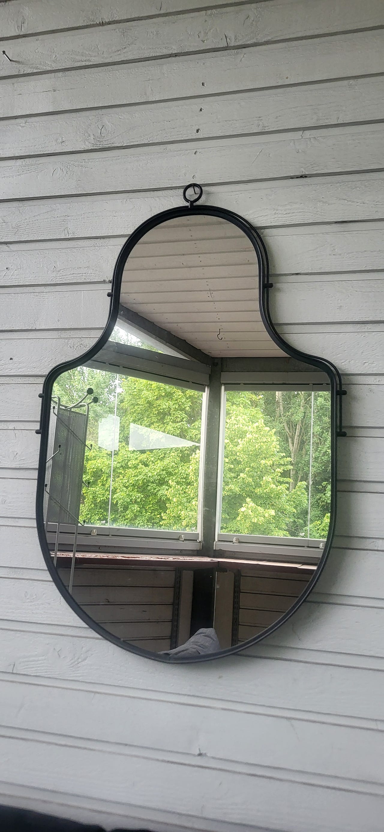 IKEA Ångaboda peili musta 42,5 x 28 cm