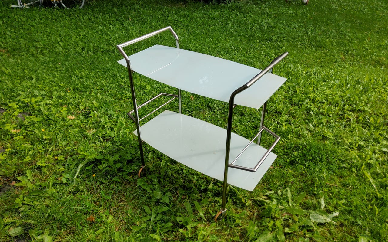 Tarjoiluvaunu Ikea Glimminge 40x83cm