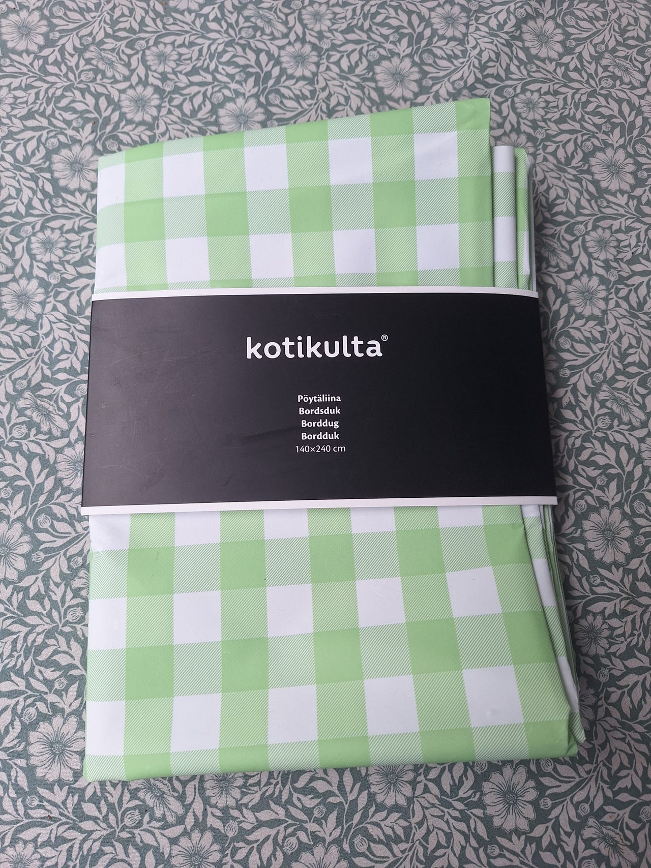 Pöytäliina ,vahakangas
