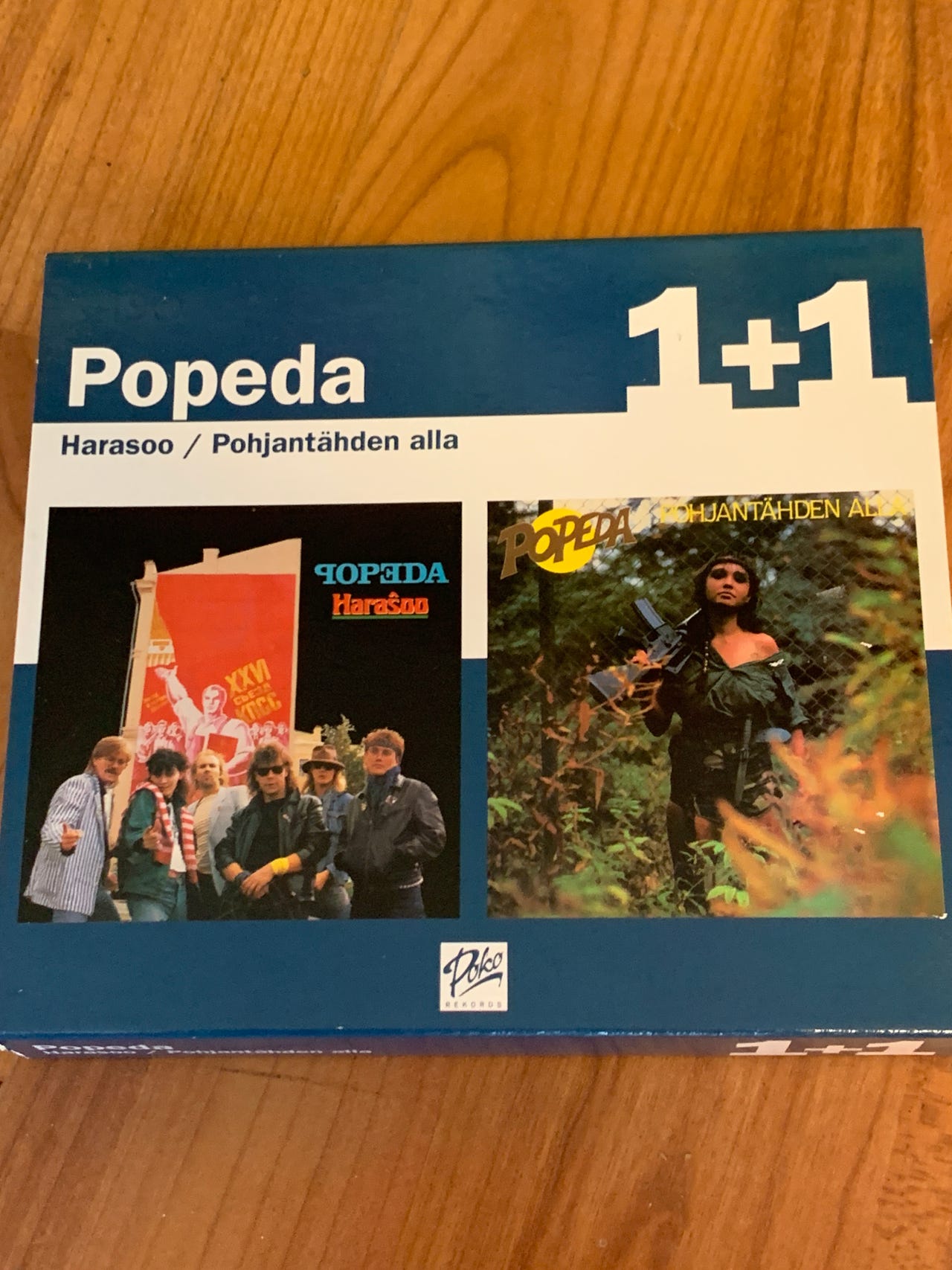 POPEDA HARASOO/POHJANTÄHDEN ALLA CD:t
