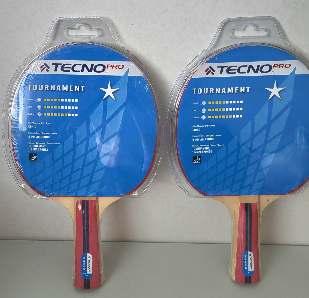 TecnoPro Tournament pingismailat Uudet